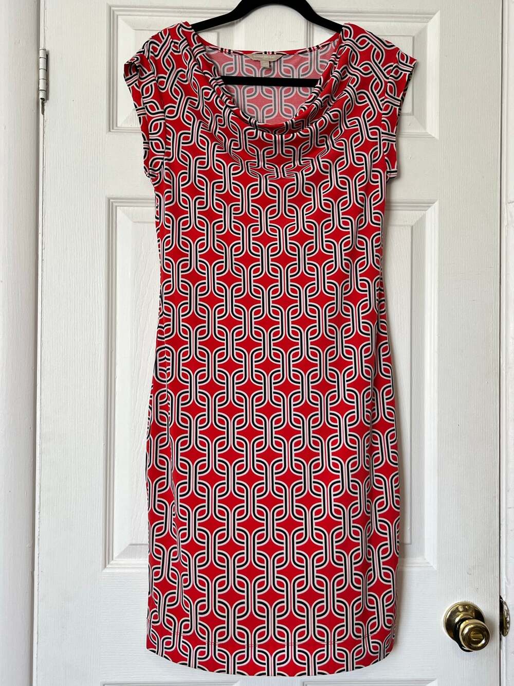 Banana Republic Chain Print Dress - Size XS